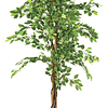 Planta Artificial Decorativa Arbol Grande Ficus 160cm 1008h 10
