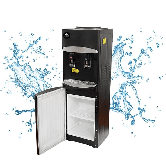 Dispensador De Agua Pedestal Eléctrico 2 Llaves C/gaveta 2