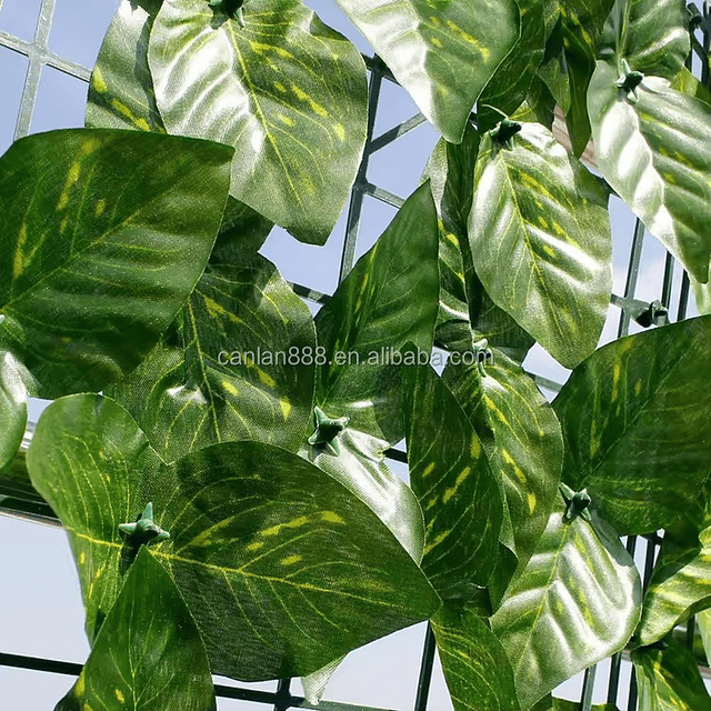 Malla de Hojas Cerca Diseño Enredadera Decoración 3x1m 4