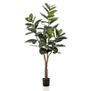 Planta Artificial Decorativa Arbol Grande Ficus Lyrata 180c 2