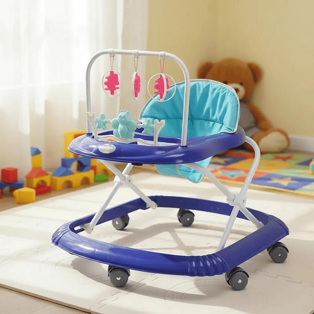 Andador Plegable Flores Con Musica Bebes Portable Unisex 27