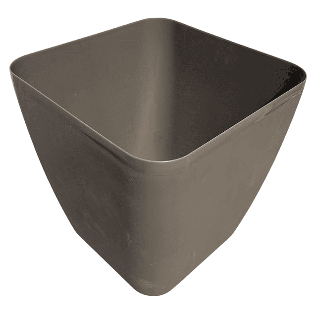 Macetero Nórdico Gris Oscuro L 40 cm 40 x 24 x 30 5