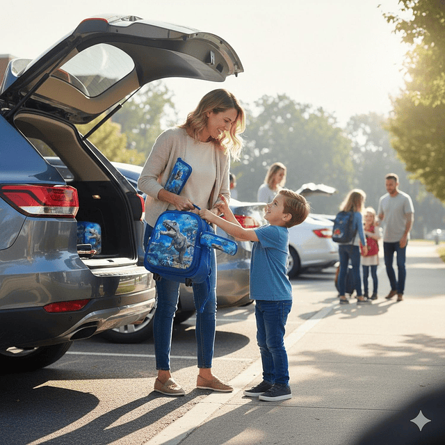 Set Mochila Con Ruedas Escolar Estuche Lonchera 8
