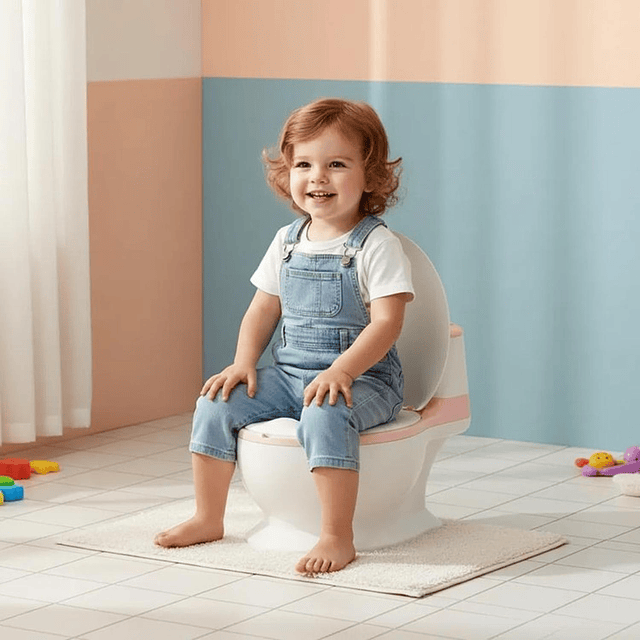 Pelela Bacinica Inodoro Infantil Bañito Entrenador Seguro 12