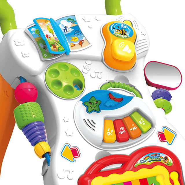 Andador Para Bebe Musical Caminador Juguetes Interactivos Colores 5