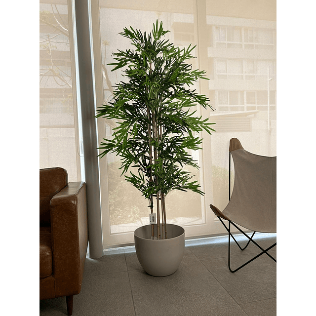 Planta Artificial Decorativa Arbol Grande Bamboo 180cm 1530 2