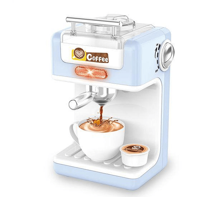 Cafetera eléctrica de juguete + 3A-Juguetes educativos 2