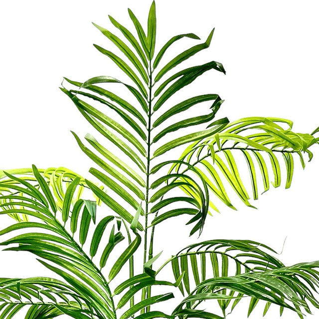 Planta Artificial Decorativa Arbol Grande Palmera 120cm 10h 3