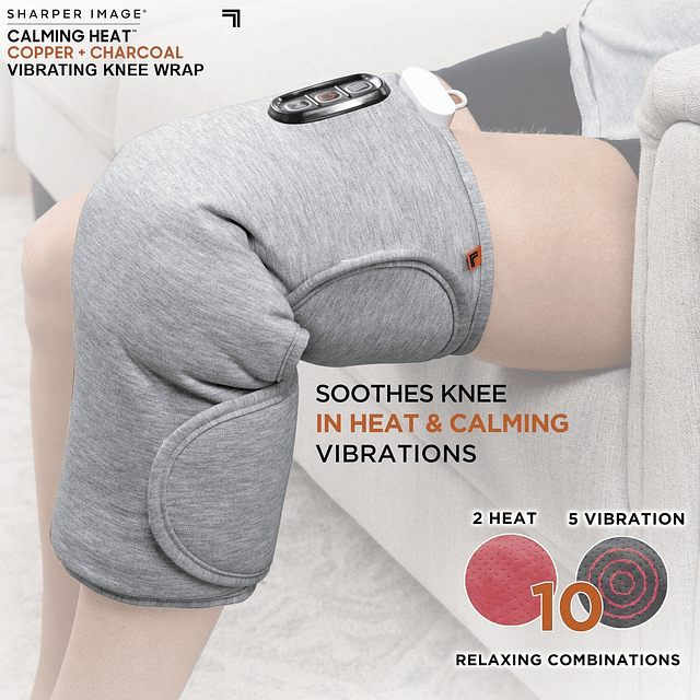 Rodillera Termica Masajeadora Vibracion Calor Alivia Artritis 3