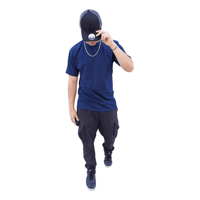 Polera Premium Algodón 100% Manga Corta Basico Estampar 29