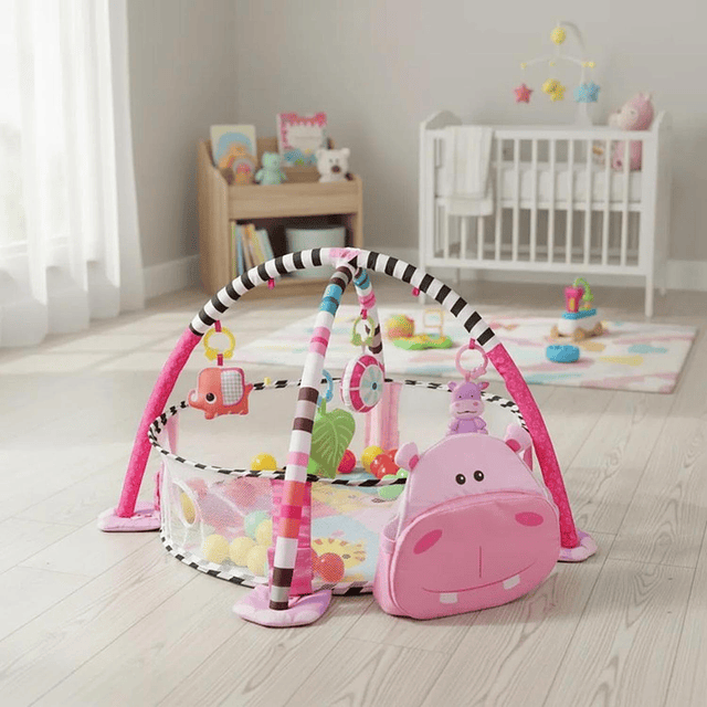 Gimnasio Centro De Juegos Para Bebé Y Piscina Pelotas 1