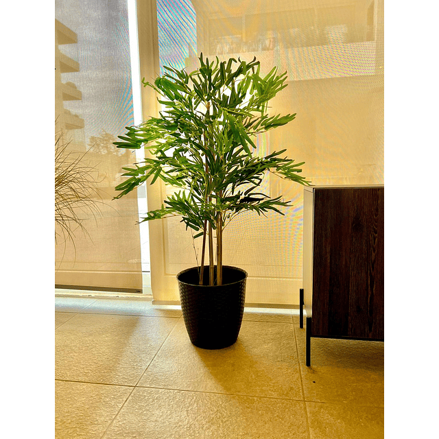Planta Artificial Decorativa Arbol Grande Bamboo 120cm 730hj 7