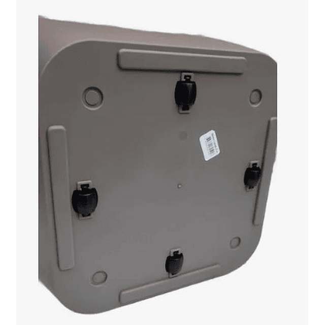 Macetero Nórdico Gris Oscuro L 40 cm 40 x 40x 40 3