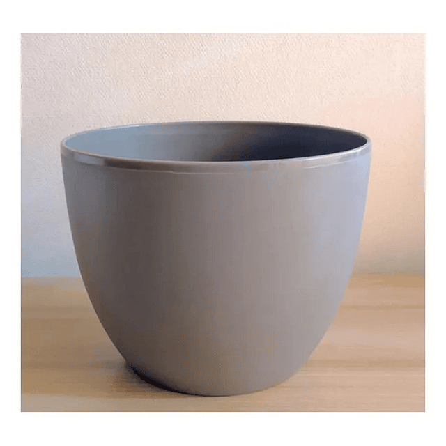 Macetero Nórdico Gris Oscuro L 30 cm 40 x 24 x 30 7