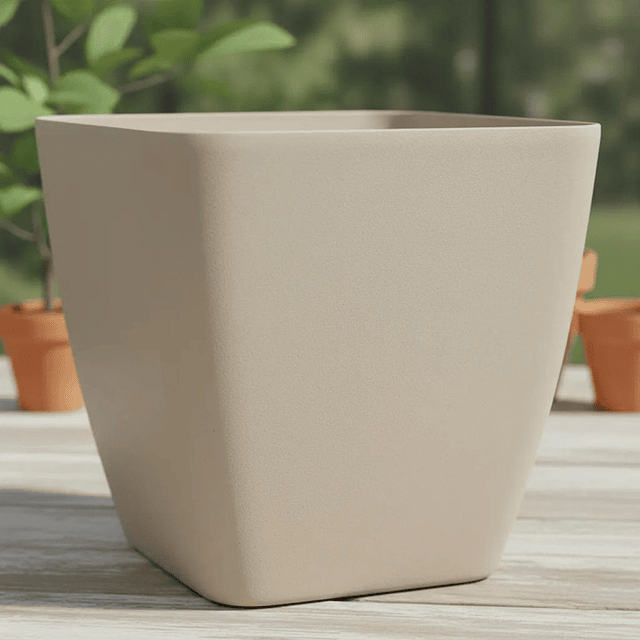 Macetero Nórdico Beige M 30 cm x 30 x 23 4