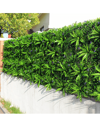 Jardín Muro vertical artificial P palmeta Plantas 60x40 cm