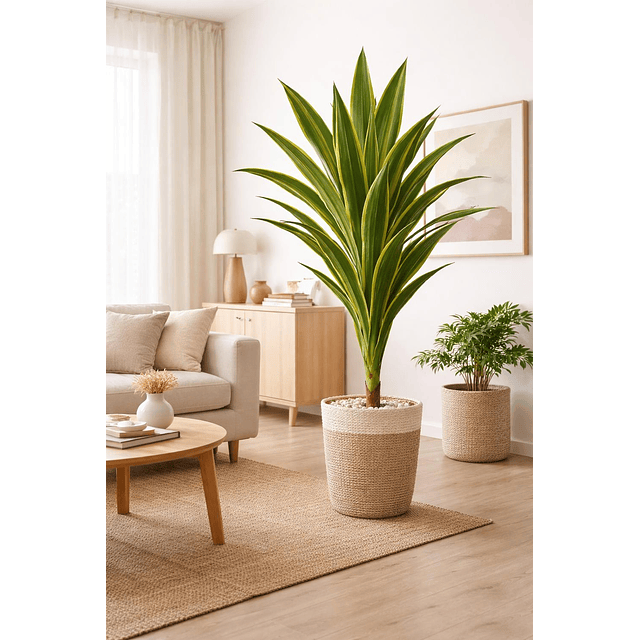 Drácaena Artificial Grande 160 cm Planta Decorativa Interior 2