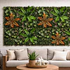 Jardín Muro Vertical Artificial C palmeta Plantas 60x40 cm 14