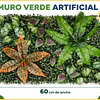 Jardín Muro Vertical Artificial C palmeta Plantas 60x40 cm 15