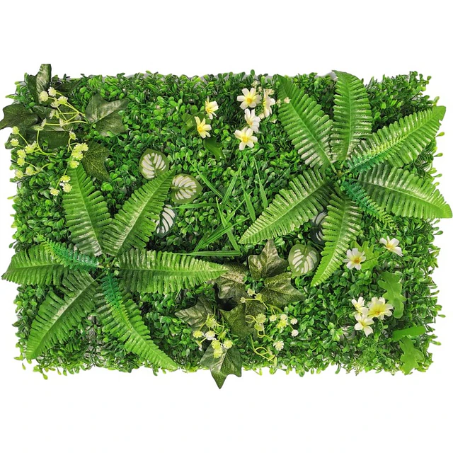 Jardín Muro vertical artificial A palmeta Plantas 60x40 cm 7