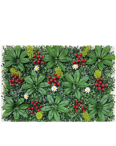 Jardín Muro vertical artificial E palmeta Plantas 60x40 cm