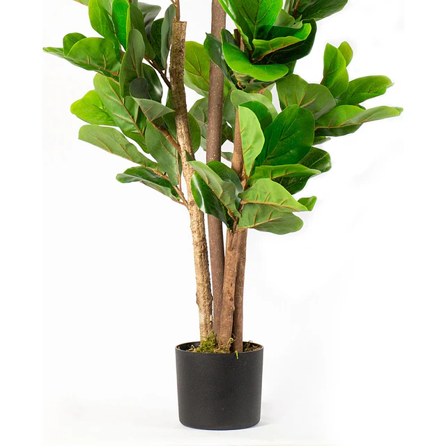 Planta Artificial Decorativa Arbol Grande Ficus Lyrata 120c 3