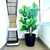 Planta Artificial Decorativa Arbol Grande Ficus Lyrata 120c 5