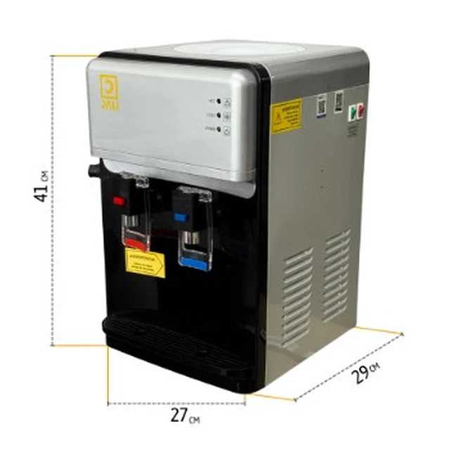 Dispensador De Agua Compresor Sobremesa Frio Caliente 2 Llav 6