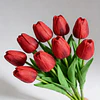 Ramos De 9 Tulipanes Flores Artificiales Decoración Hogar 2