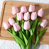 Ramos De 9 Tulipanes Flores Artificiales Decoración Hogar 17