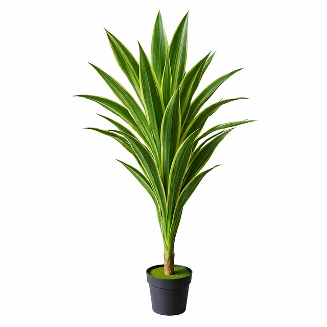 Drácaena Artificial Grande 120 cm Planta Decorativa Interior 3