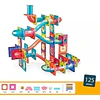 Juego De Bloques Magnéticos 125 Piezas Pista Con Pelotas 8