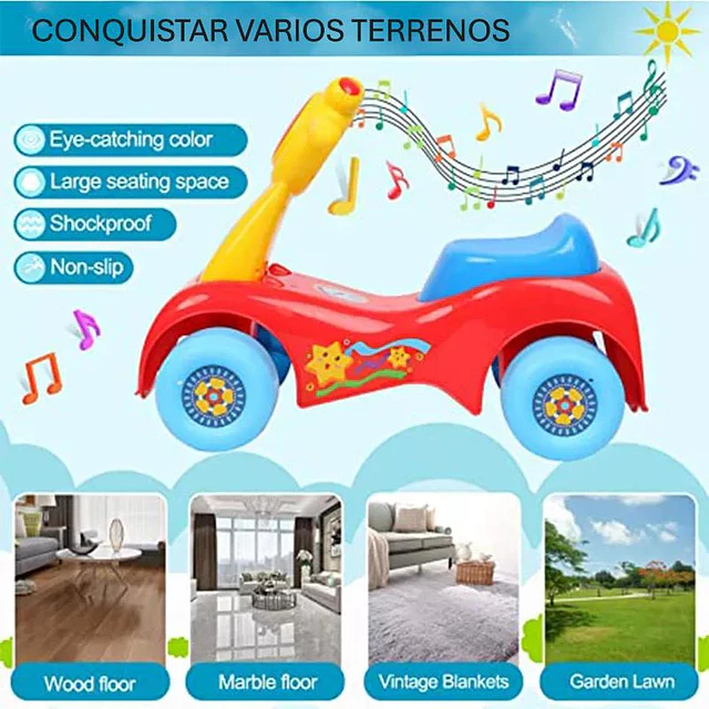 Corre Pasillos Andador Musical Infantil Musical Colorido 4