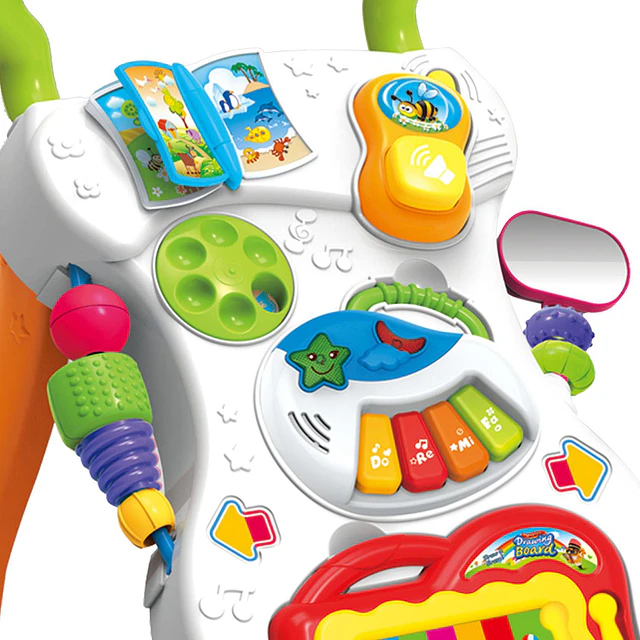 Andador Para Bebe Musical Caminador Juguetes Interactivos Colores 5