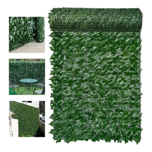 Malla de Hojas Cerca Diseño Enredadera Decoración 3x1m 7
