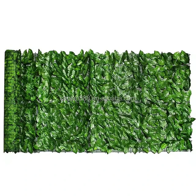 Malla de Hojas Cerca Diseño Enredadera Decoración 3x1m 8
