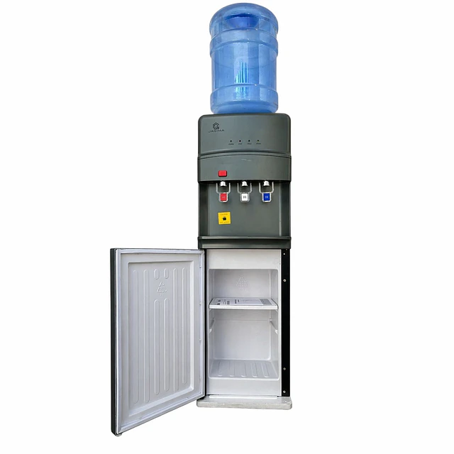 Dispensador de Agua Compresor 3 llaves Gris c/Gaveta 1