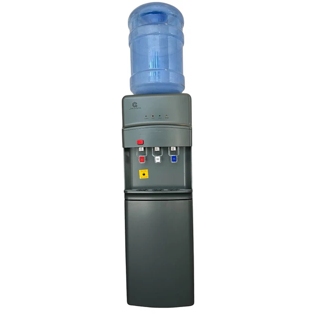 Dispensador de Agua Compresor 3 llaves Gris c/Gaveta 4