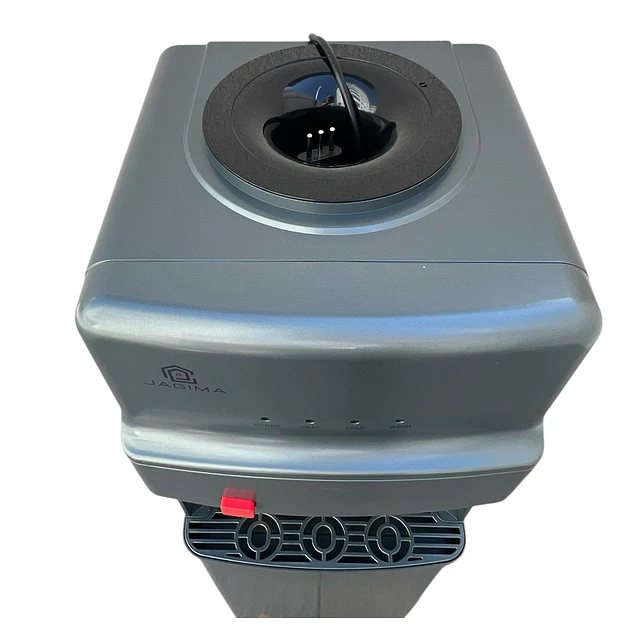 Dispensador de Agua Compresor 3 llaves Gris c/Gaveta 5