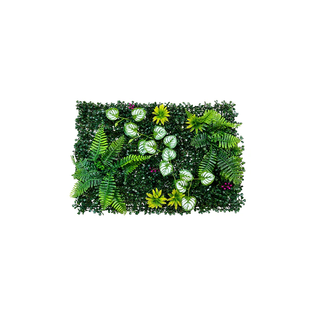 Jardín Muro Vertical Artificial D palmeta Plantas 60x40 cm 5