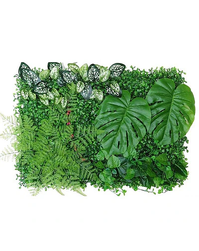 Jardín Muro Vertical Artificial B palmeta Plantas 60x40 cm