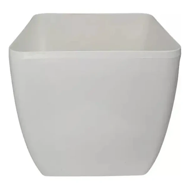 Jardinera Macetero Cuadrada Plastico 20cm Terraza Balcon 2