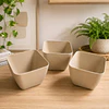 Jardinera Macetero Cuadrada Plastico 20cm Terraza Balcon 13