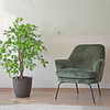 Planta Artificial Decorativa Arbol Grande Ficus 120cm 630hj 2
