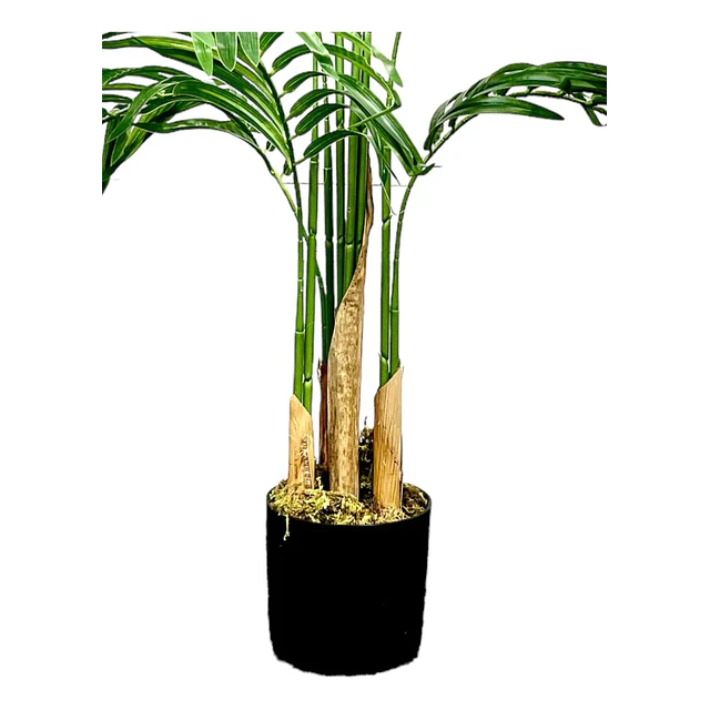 Planta Artificial Decorativa Arbol Grande Palmera 120cm 10h 2