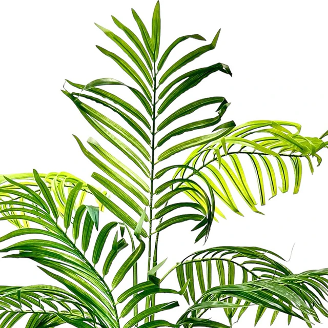 Planta Artificial Decorativa Arbol Grande Palmera 120cm 10h 3