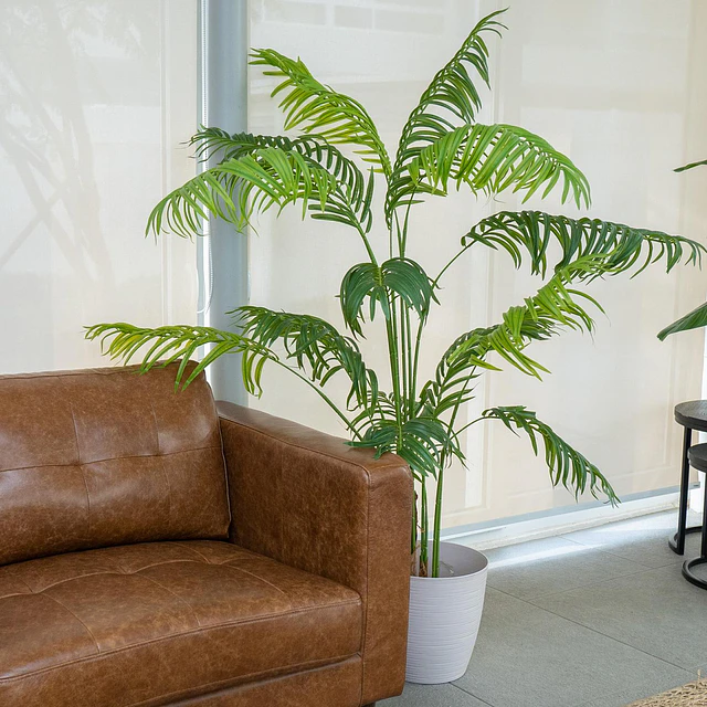 Planta Artificial Decorativa Arbol Grande Palmera 180cm 15h 2