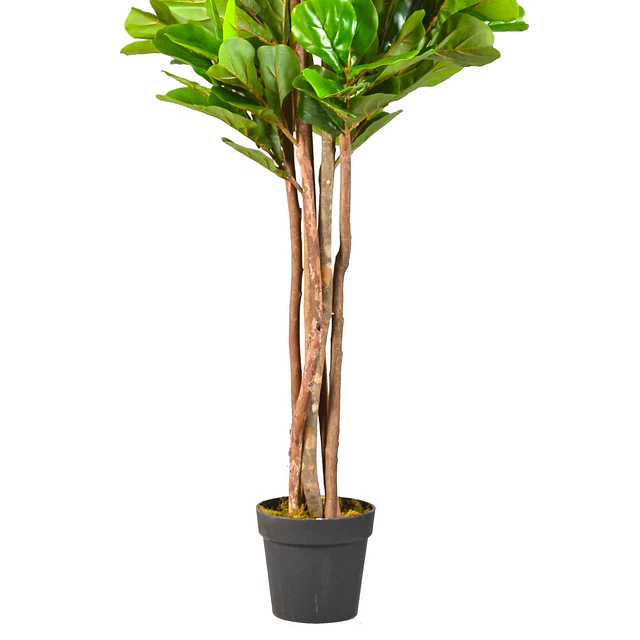 Planta Artificial Decorativa Arbol Grande Ficus Lyrata 180c 6