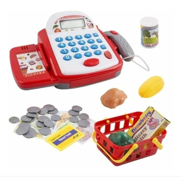Juguete Didactico Caja Registradora Supermercado Niños 5