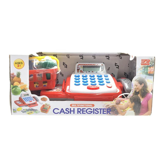 Juguete Didactico Caja Registradora Supermercado Niños 6